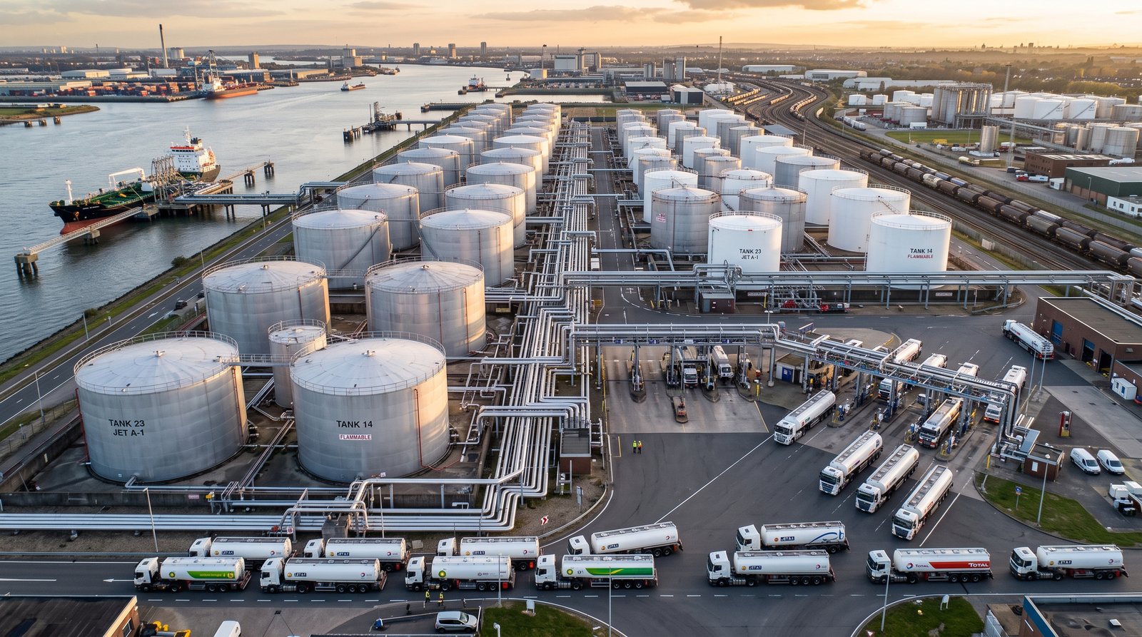 International fuel storage and logistics terminal