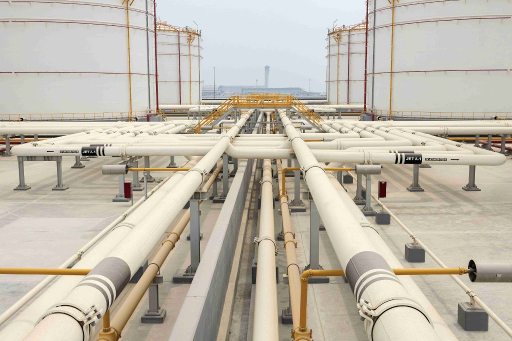 Red global de suministro de combustible