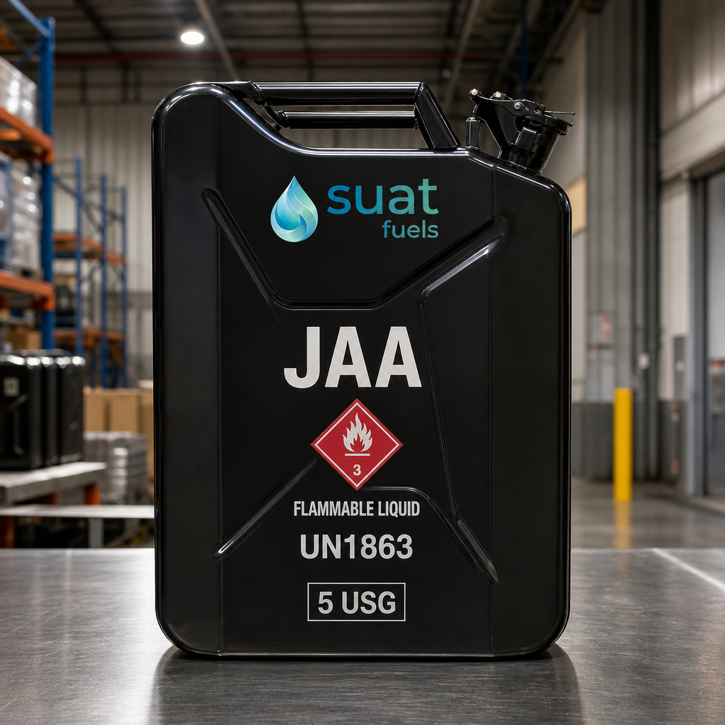 JAA jet fuel with FSII, CI and SDA additives — 5 USG pail