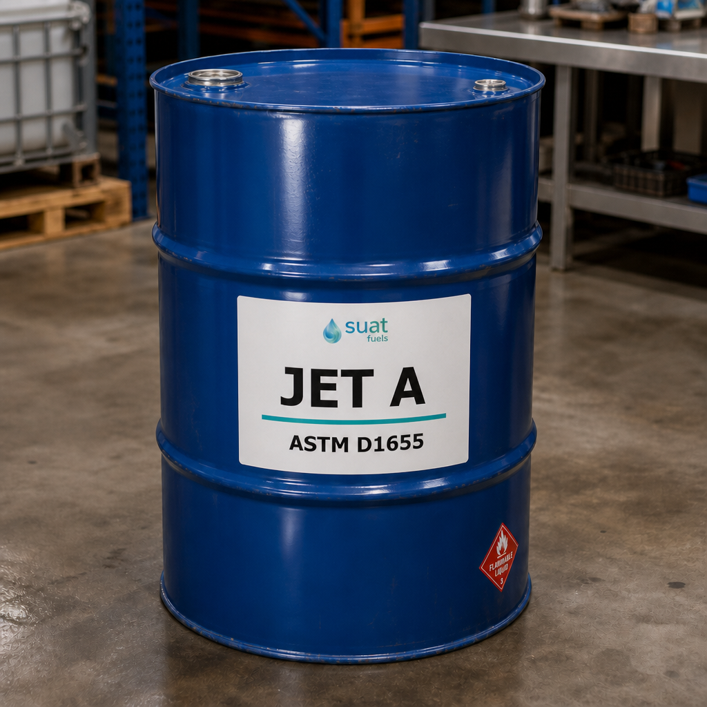 Jet A fuel storage tanks for laboratory and testing supply — 54 USG drum