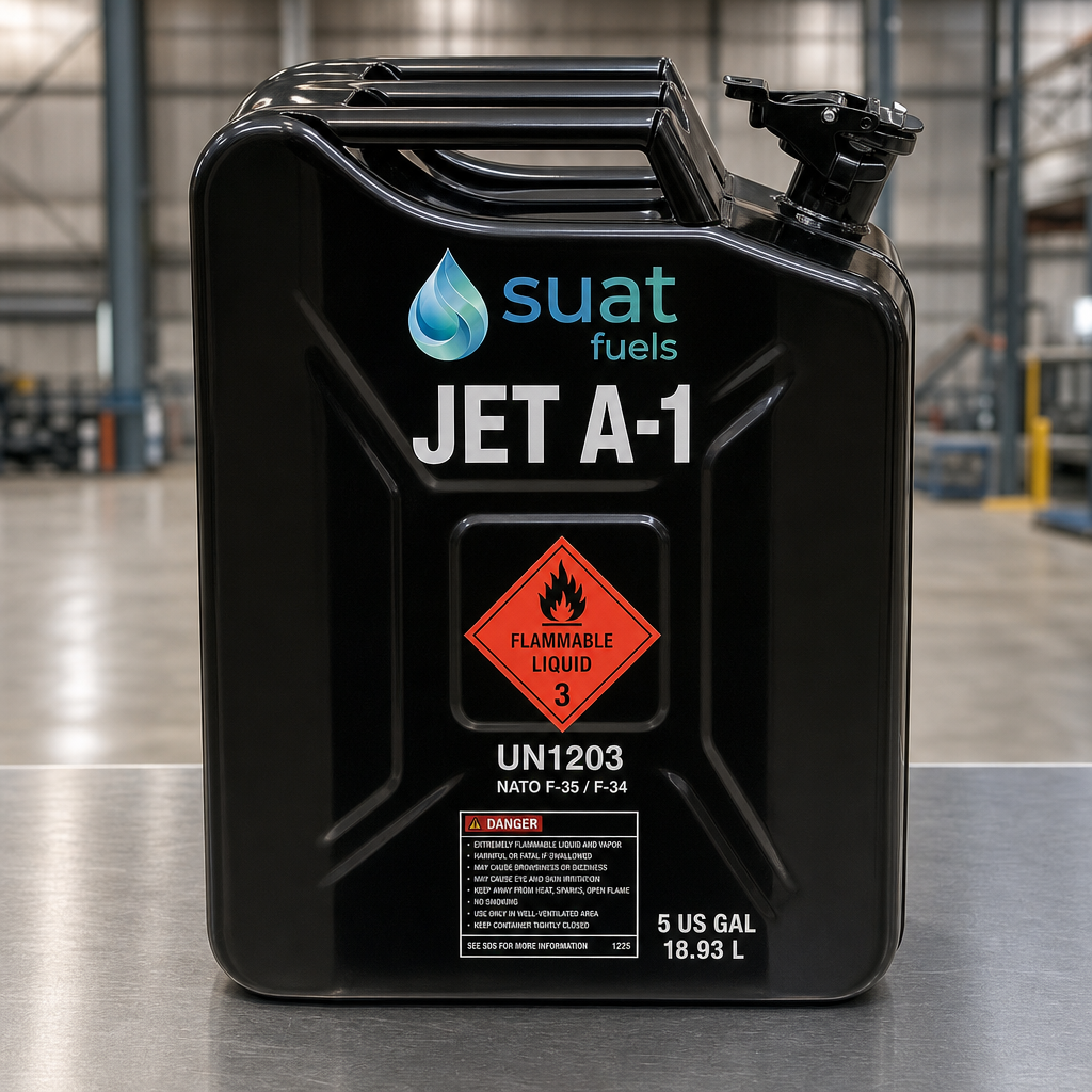 Jet A-1 aviation fuel uplift for testing programmes — 5 USG pail